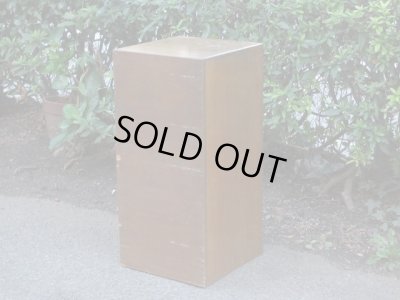 画像6: アンティーク 深い木味の7杯引出し ドロワー A4