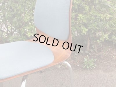 画像9: ヴィンテージ PAGHOLZ AICHI プライウッドチェア ブルー