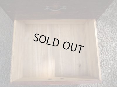 画像15: アンティーク　深い木味の5杯小引出し