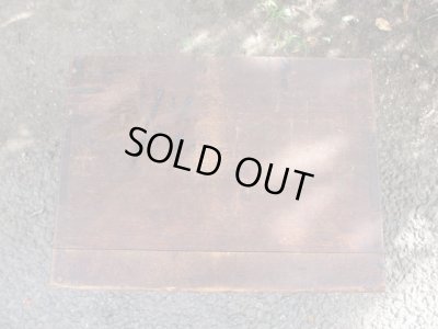 画像5: アンティーク 深い木味の3杯小引出し A4