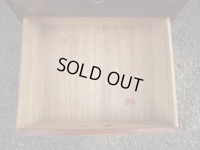 画像14: アンティーク　深い木味の5杯小引出し