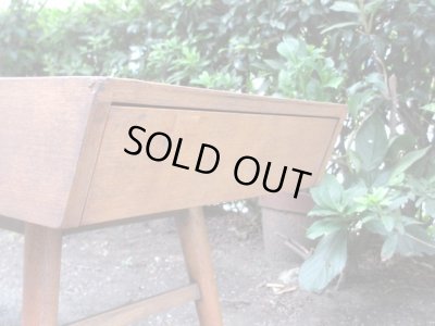 画像6: ヴィンテージ 枯れた木味のセンターテーブル