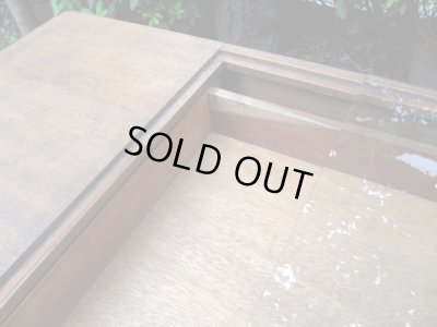 画像12: ヴィンテージ 枯れた木味のセンターテーブル