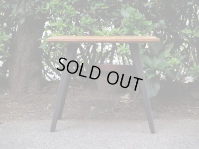 画像3: ヴィンテージ 木味 サイドテーブル