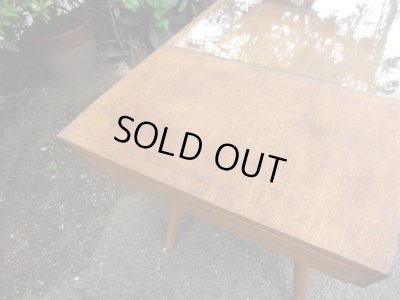 画像11: ヴィンテージ 枯れた木味のセンターテーブル