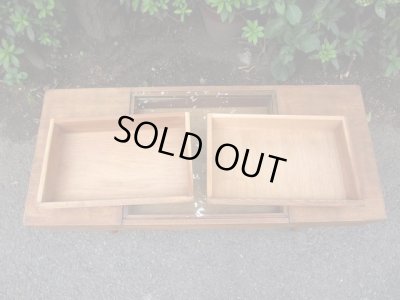 画像13: ヴィンテージ 枯れた木味のセンターテーブル