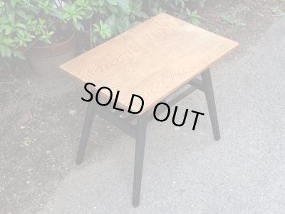 画像2: ヴィンテージ 木味 サイドテーブル