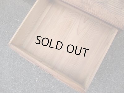 画像10: アンティーク　木味良い3杯引出し