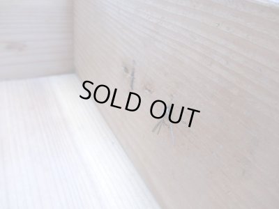 画像15: アンティーク 深い木味の3杯引出し ドロワー