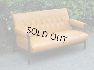 画像2: ヴィンテージ 二人掛けソファ 2P