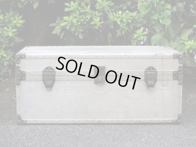 画像4: アンティーク ジュラルミン製トランク