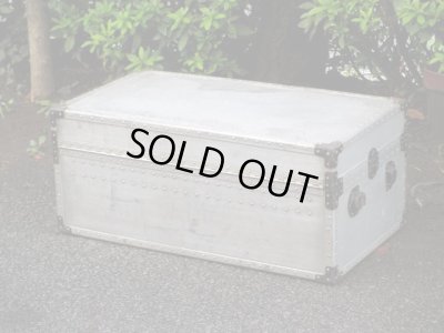 画像3: アンティーク ジュラルミン製トランク