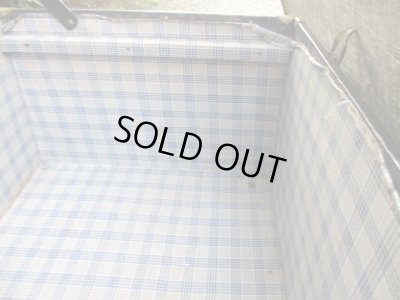 画像14: アンティーク 深緑の大型トランク