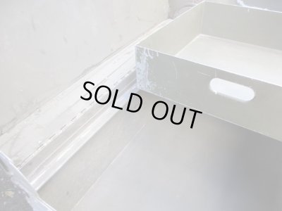 画像17: アンティーク ジュラルミン製トランク