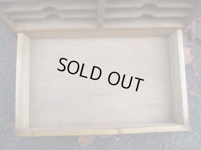 画像7: アンティーク 木味良い レターケース カルテ書類棚