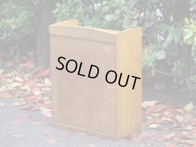 画像4: アンティーク 木味良い レターケース カルテ書類棚