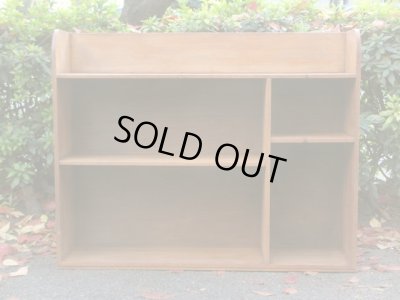 画像2: アンティーク 木味良い 飾り棚 シェルフ