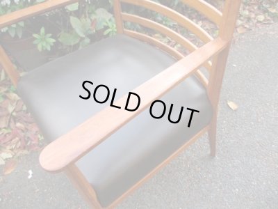 画像7: ヴィンテージ デンマーク製 アームチェア 茶