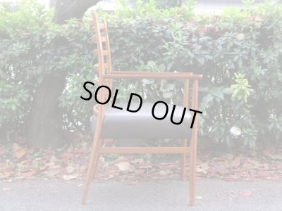 画像5: ヴィンテージ デンマーク製 アームチェア 茶