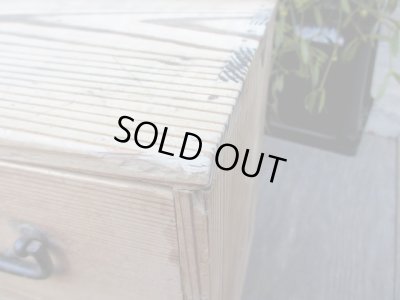 画像10: アンティーク 3杯引出し 箪笥