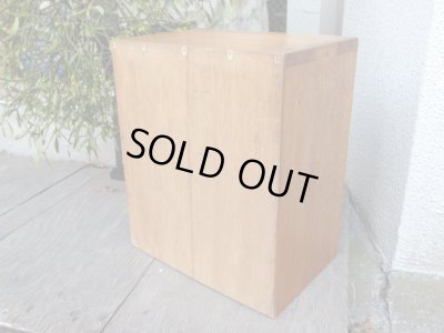 画像5: アンティーク 明るい木味のラワン材 3杯小引出し