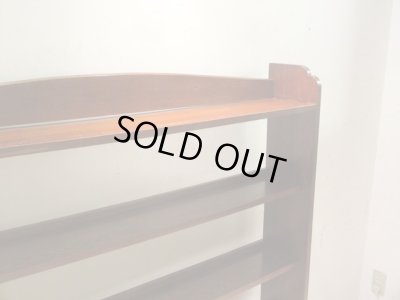 画像4: アンティーク 横長の楔本棚