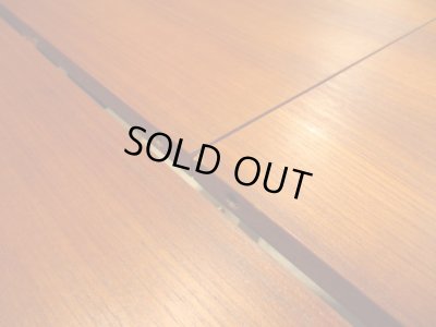 画像11: 北欧デザイン チーク材のエクステンションテーブル