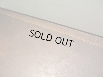 画像9: アンティーク 深い木味の天板 鉄脚テーブル 陳列台