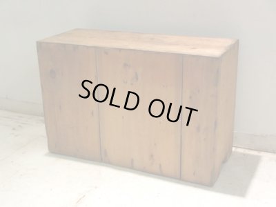 画像6: アンティーク 素朴な木味の整理棚