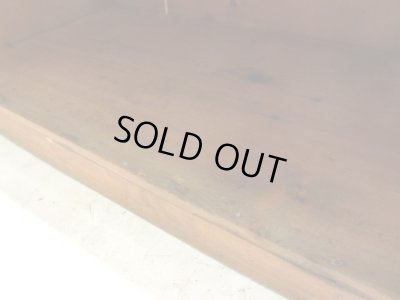 画像10: アンティーク 素朴な木味の整理棚