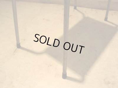 画像8: ヴィンテージ シンプルな鉄脚のスツール