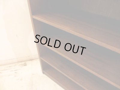 画像5: アンティーク ラワン無垢材の収納棚 (1)