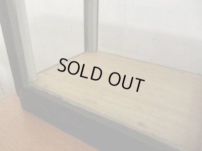 画像10: アンティーク 横長の卓上ショーケース