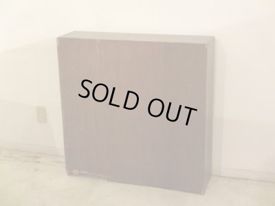 画像12: アンティーク ラワン無垢材の収納棚 (2)