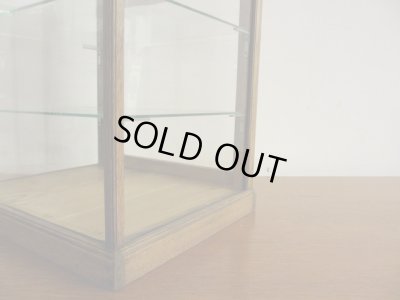 画像5: アンティーク 楢無垢材の5面ガラス卓上ショーケース