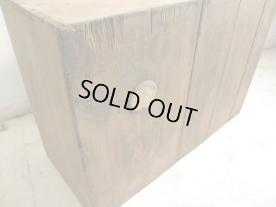 画像15: アンティーク 素朴な木味の整理棚