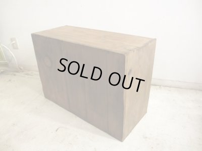 画像3: アンティーク 素朴な木味の整理棚