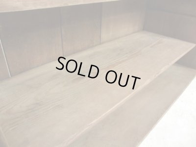 画像11: アンティーク 素朴な木味の整理棚