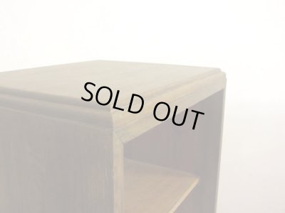 画像5: ヴィンテージ オーク無垢材の飾り棚