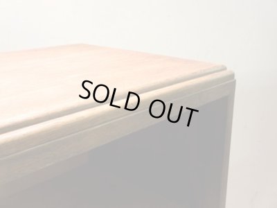 画像7: ヴィンテージ オーク無垢材の飾り棚