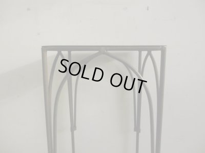 画像4: ヴィンテージ アイアン製の花台