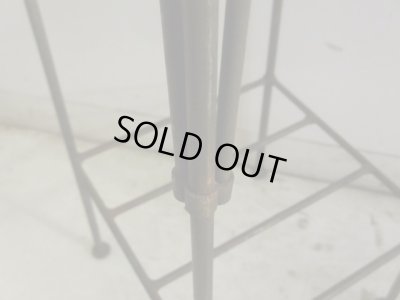 画像7: ヴィンテージ アイアン製の花台