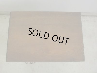 画像5: アンティーク 楢材のブックスタンド付5杯小引出し