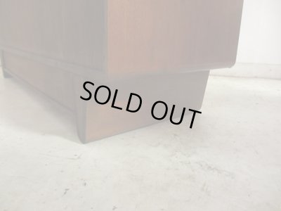 画像13: ヴィンテージ ジャパニーズモダンなガラス戸棚 ローボード