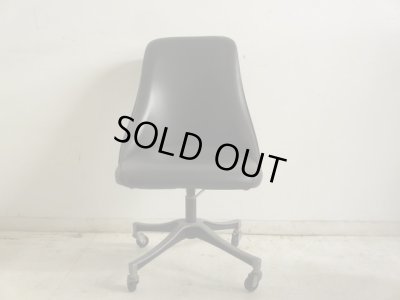 画像4: ヴィンテージ ニッソー ハイモールド デスクチェア 回転キャスターチェア