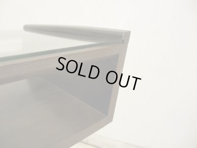 画像6: レトロ ヴィンテージ ガラストップセンターテーブル コーヒーテーブル