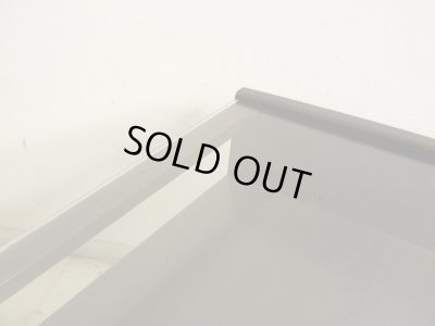 画像8: レトロ ヴィンテージ ガラストップセンターテーブル コーヒーテーブル