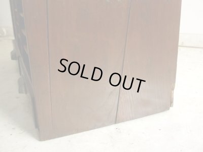 画像12: アンティーク 木製カルテケース 書類棚