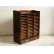 画像1: アンティーク 木製カルテケース 書類棚 (1)