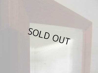 画像3: 北欧デザイン チーク材フレームミラー 鏡